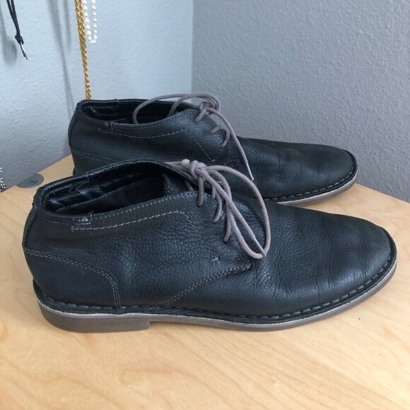 Kenneth Cole Reaction Desert Wind Pebbled Leather Chukka Boot - Picture 3 of 10